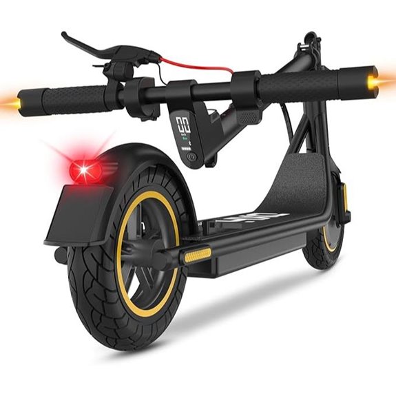 DXH Electric Scooter for Adults 500W Foldable 21 Miles Range