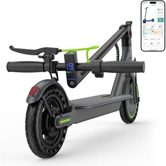 Electric Scooter for Adults with Long Range and App