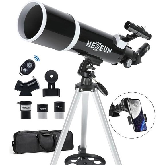 Adult Telescope with Tripod and Phone Adapter