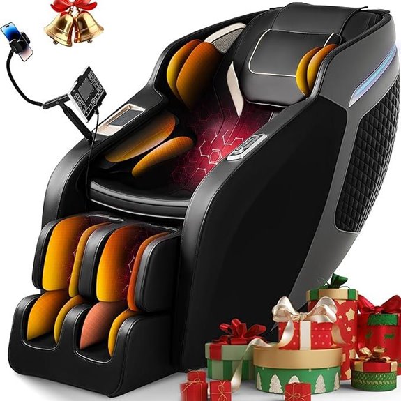 Upgraded 4D Full Body Massage Chair with AI Features