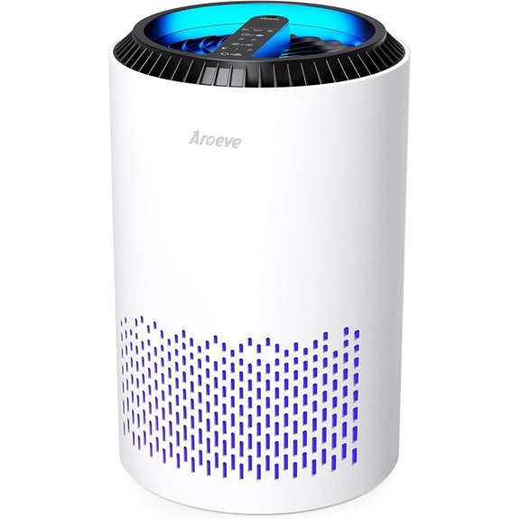AROEVE Air Purifier with 3-Stage Filter and Timer