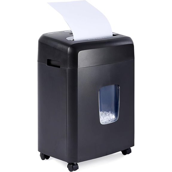 Amazon Basics Micro Cut Paper and Credit Card Shredder