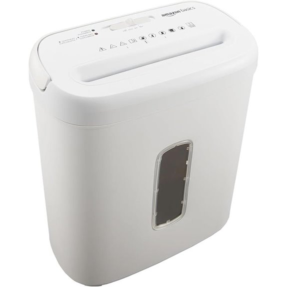 Amazon Basics Cross Cut Paper Shredder