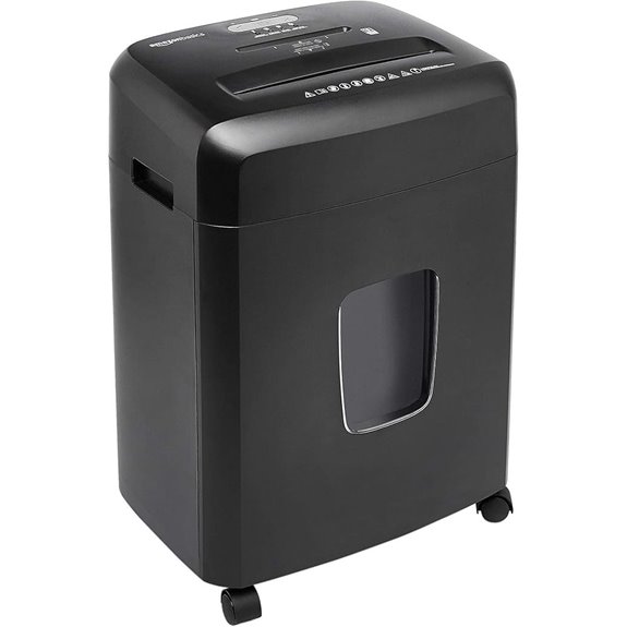 Amazon Basics 15-Sheet Cross-Cut Paper Shredder