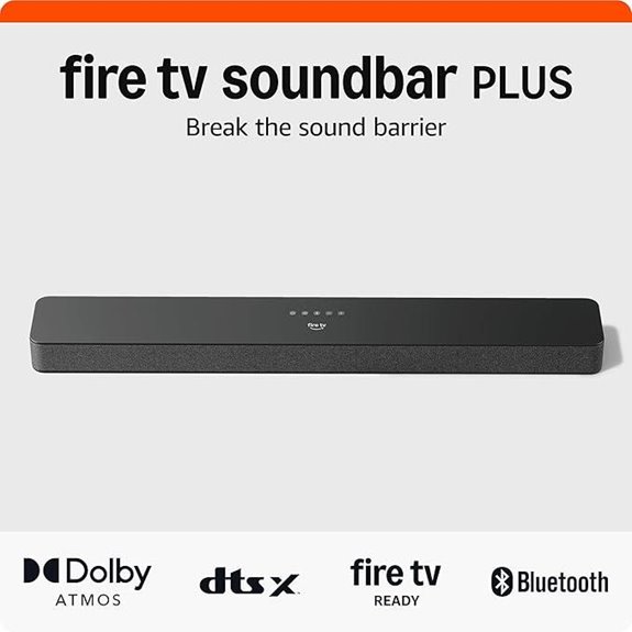 Amazon Fire TV Soundbar Plus with Subwoofer