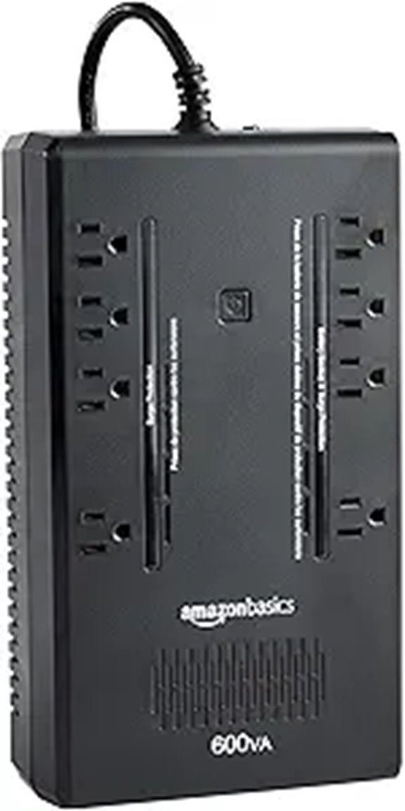 Amazon Basics UPS Battery Backup and Surge Protector