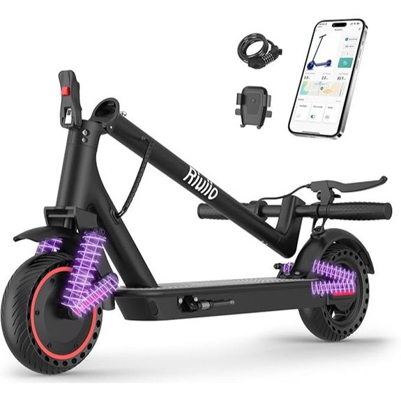 Electric Scooter for Adults with App Control