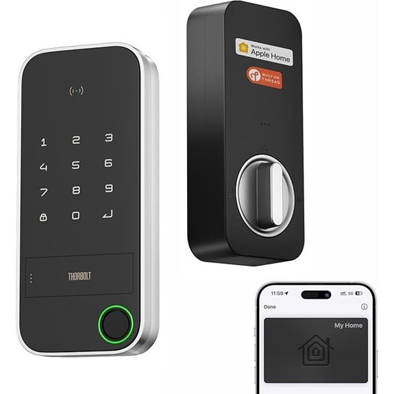 Apple HomeKey Tap-to-Unlock Keyless Door Lock