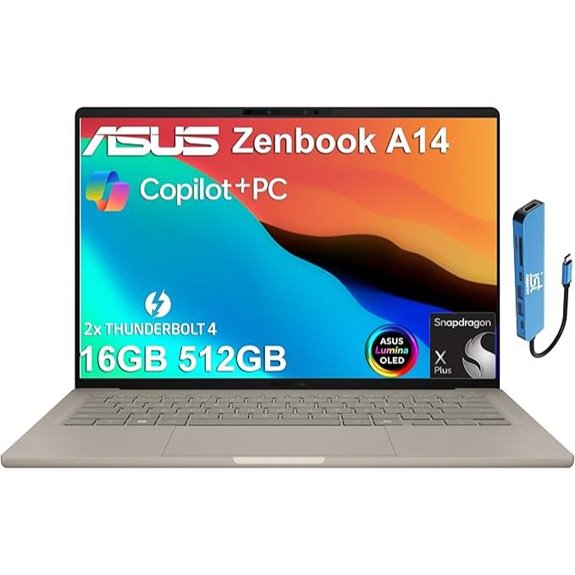 ASUS Zenbook 14 AI Business Laptop (FHD+ OLED)