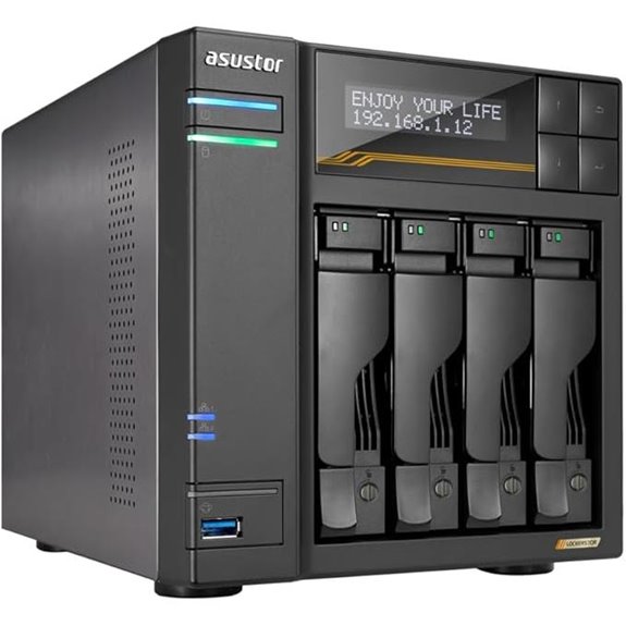Asustor Lockerstor 4 Gen3 NAS with 16GB DDR5