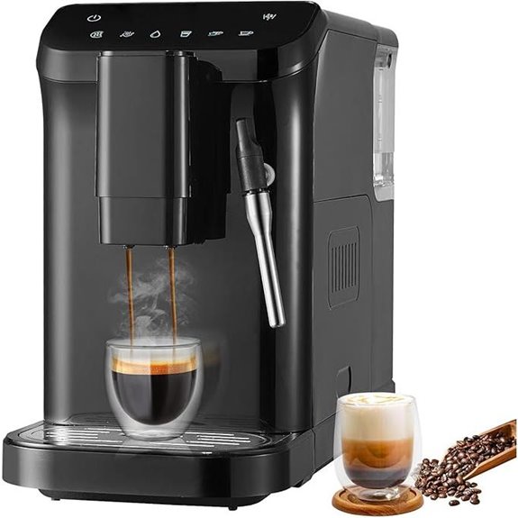 VEVOR Automatic Espresso Machine with Grinder and Frother