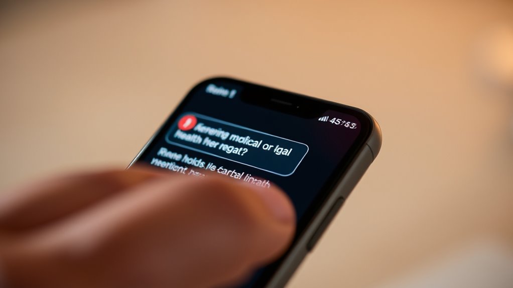 avoid medical legal advice