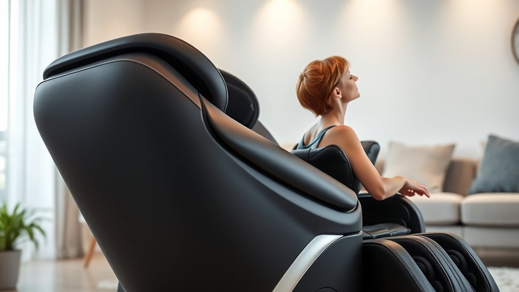 back pain massage features