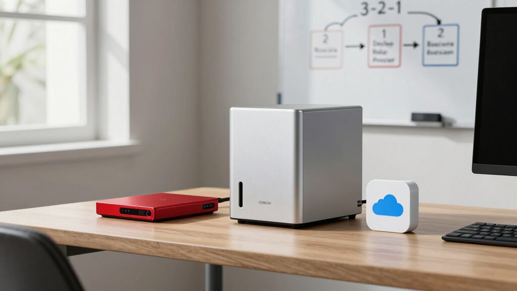 back up frequently regularly