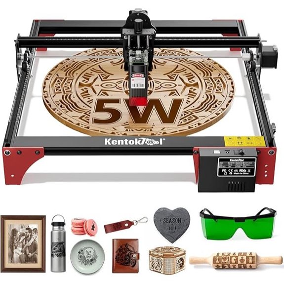 LE400PRO 50W Laser Engraver & Cutter for Beginners