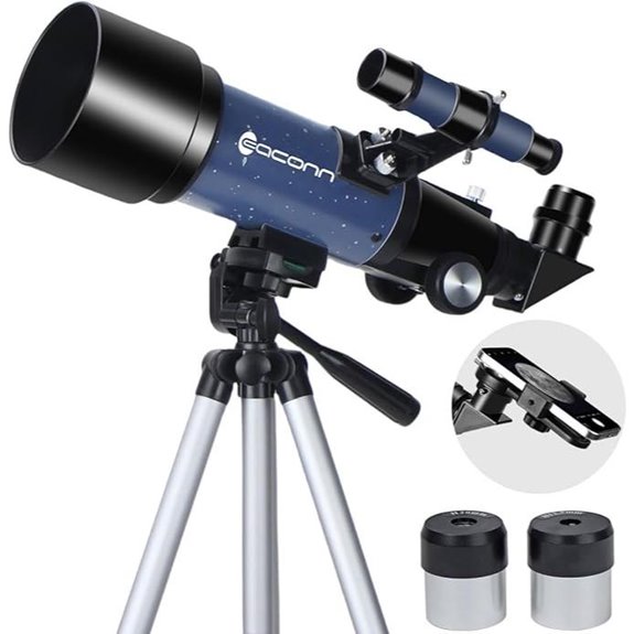 Beginner 70mm Refractor Telescope with AZ Mount