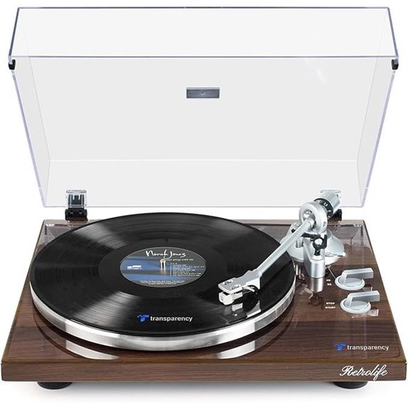 Belt-Drive Turntable with Wireless & USB Recording