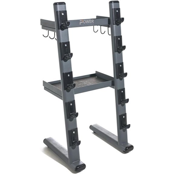 Power Systems Black Chrome Cable Attachments Bar and Accessory Rack
