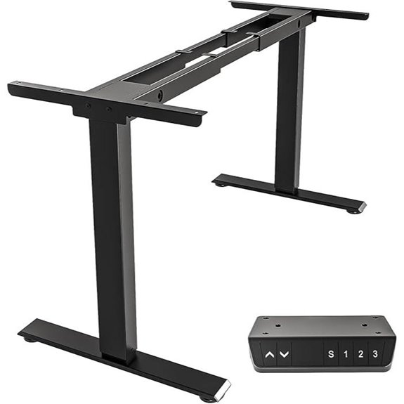 Casaottima Electric Standing Desk Frame (Black)