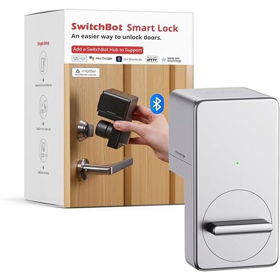 SwitchBot Smart Lock Bluetooth Deadbolt for Doors
