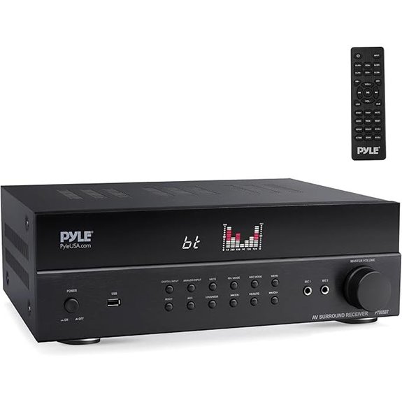 Pyle Bluetooth 7.2 Channel Surround Sound Receiver