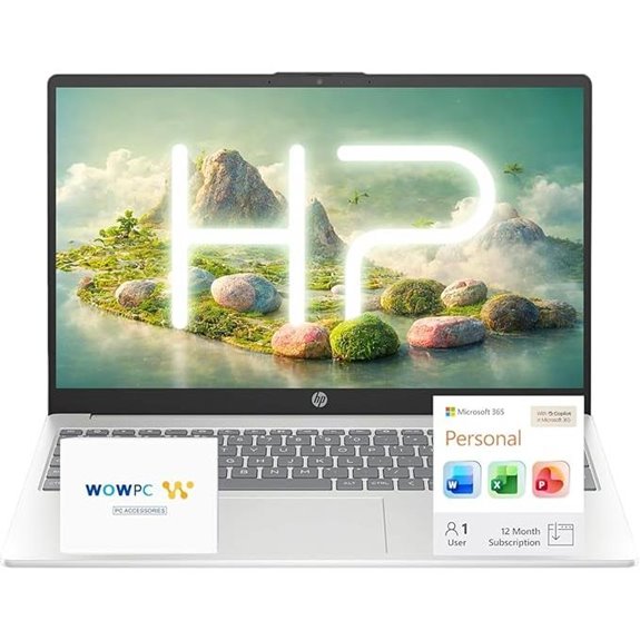 HP 15.6 Business Laptop with Microsoft 365 and AI