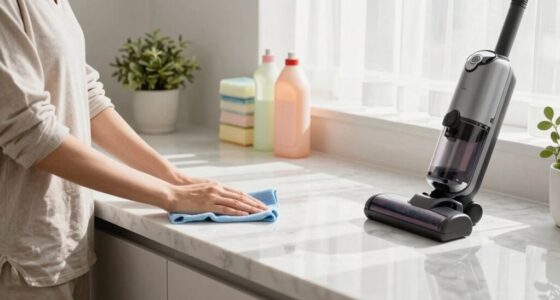 calm cleaning routine