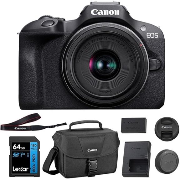 canon r100 camera kit