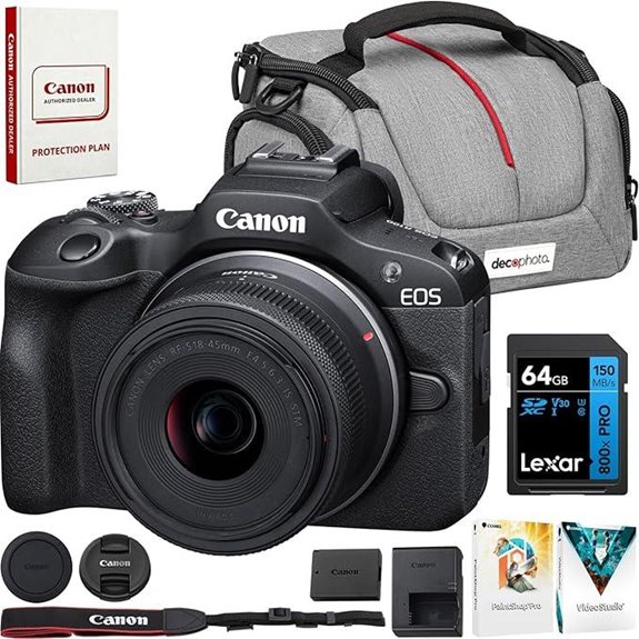 canon r100 camera kit