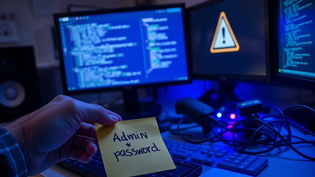 change default passwords regularly