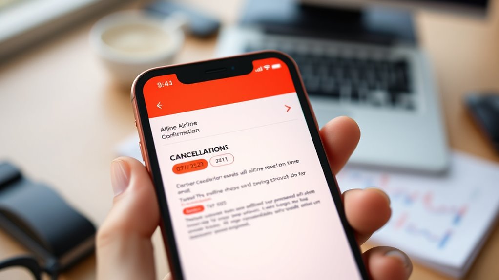 check emails and apps