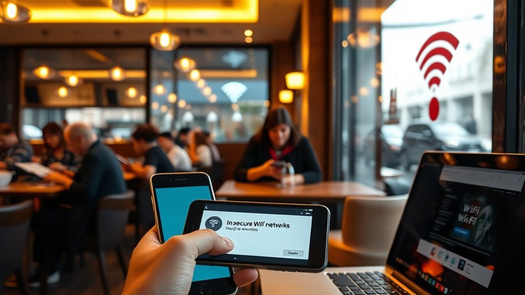 check for unsecured networks