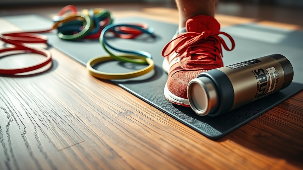 choose comfortable accessible equipment