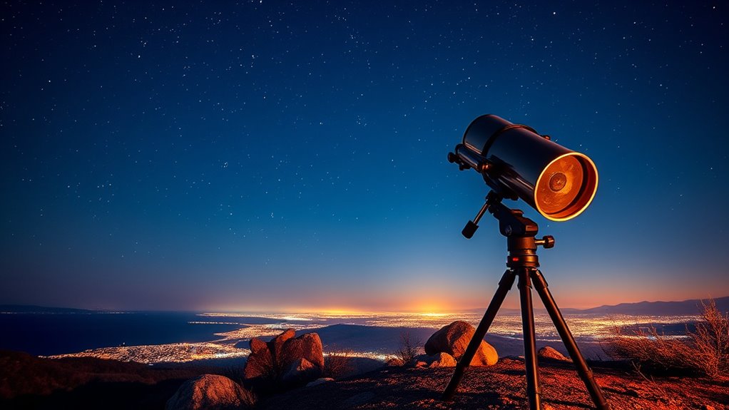 choosing light pollution telescope