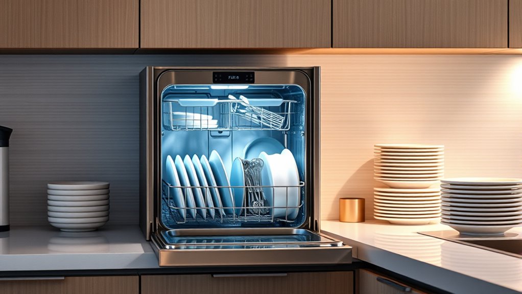 choosing practical countertop dishwasher