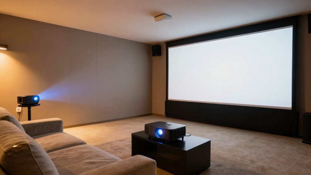 choosing projector setup types