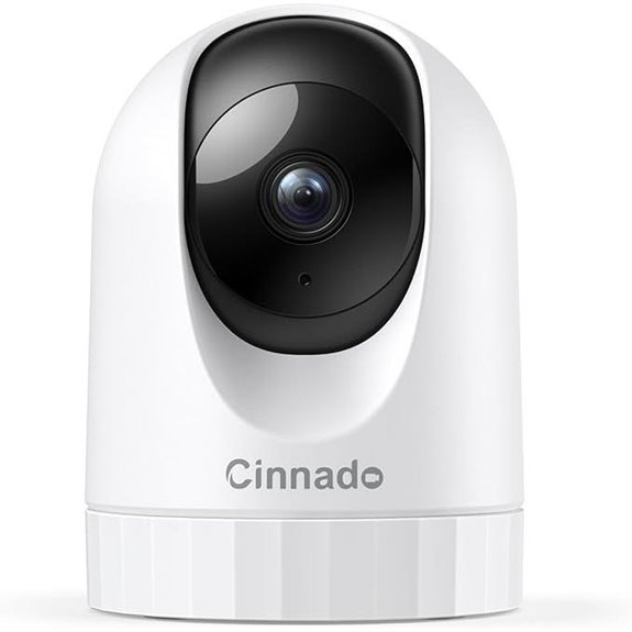 Cinnado 2K Indoor Camera with 360° View and Audio