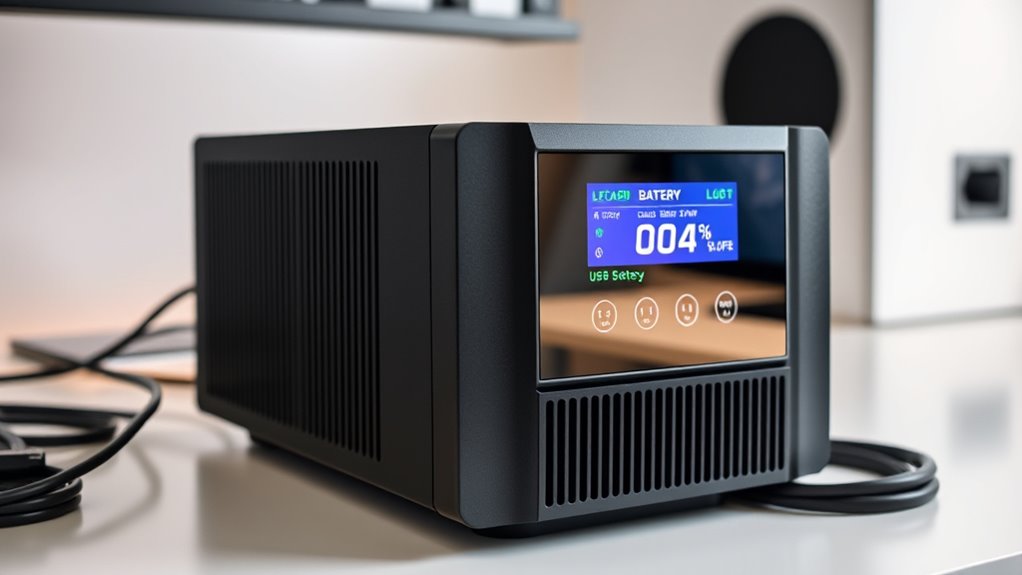 clear readable display features