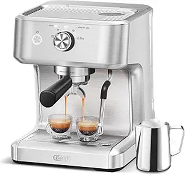 Gevi 58mm Commercial Espresso Machine with Barista Kit