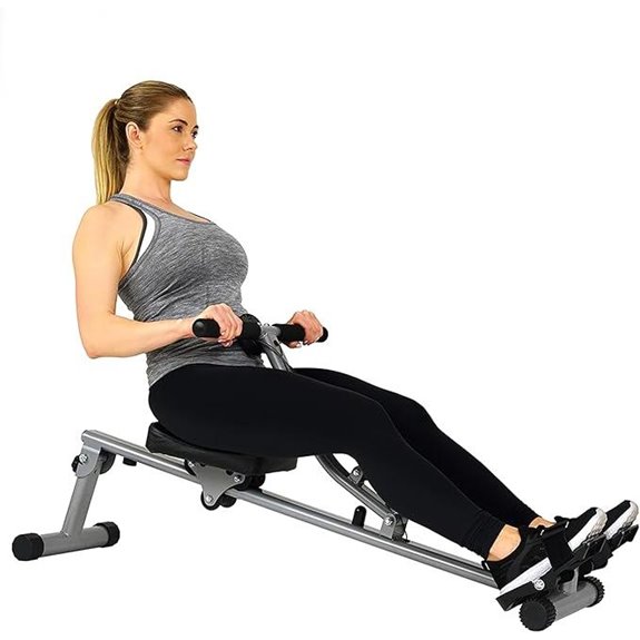 compact adjustable rowing machine