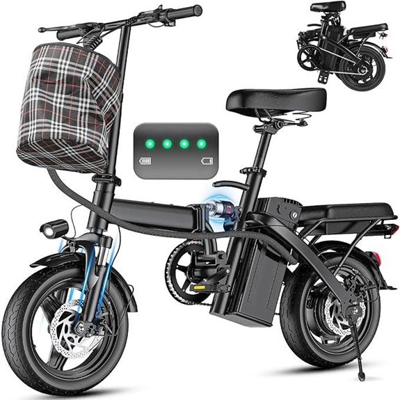 Folding Electric Bike for Adults and Teens