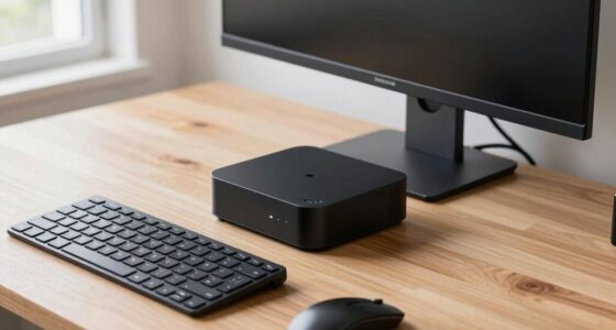 compact desk setup options