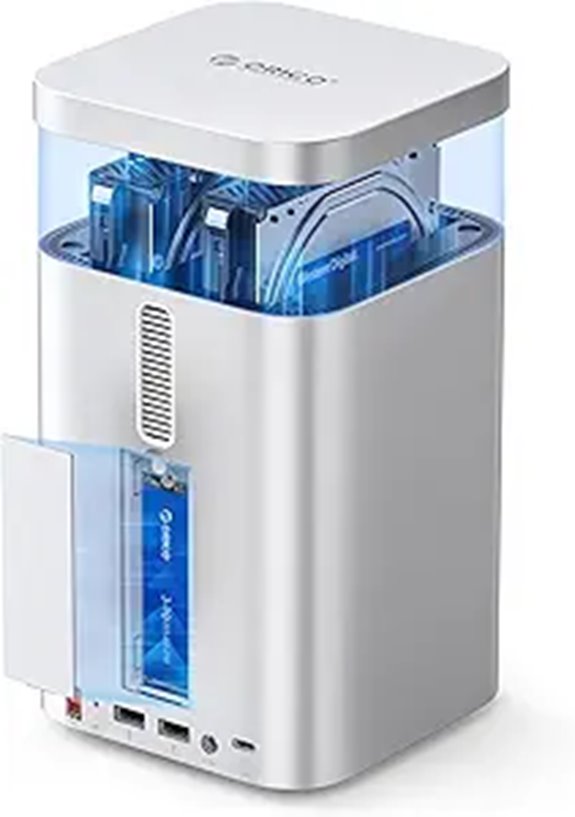 ORICO MiniTower 2-Bay NVMe RAID Enclosure