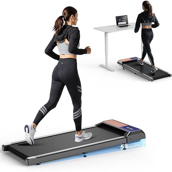 Walking Pad Treadmill for Home and Office Use