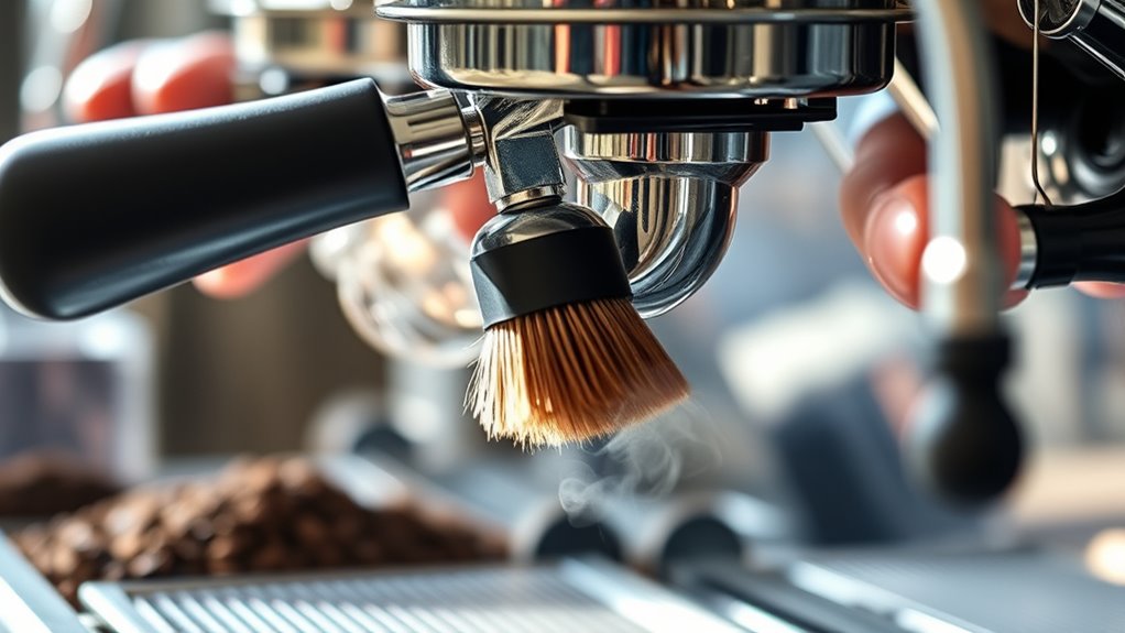 consistent cleaning and descaling