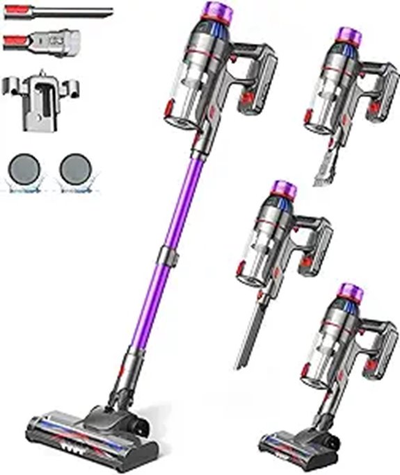 Cordless Stick Vacuum Cleaner with HEPA Filter