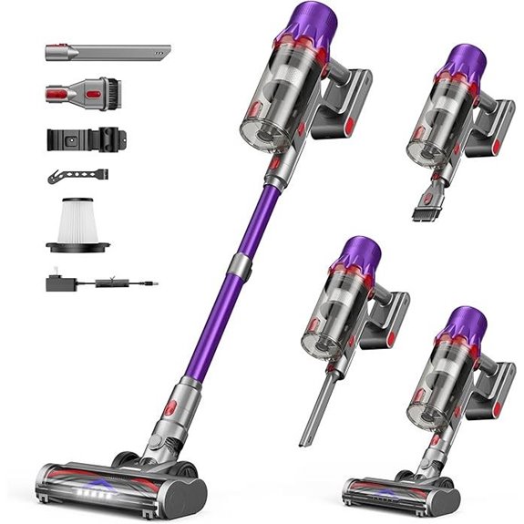 Cordless Stick Vacuum Cleaner with HEPA Filter