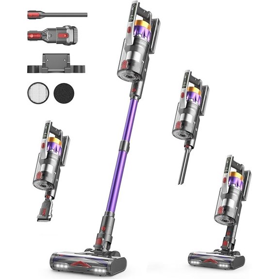 NADALY Cordless Vacuum Cleaner 70Min Lightweight Rechargeable