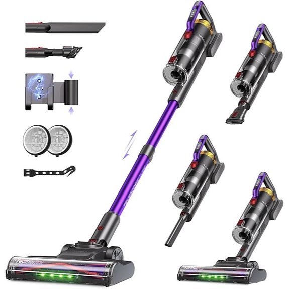 UNINELL Cordless Vacuum Cleaner 65Min Runtime Lightweight