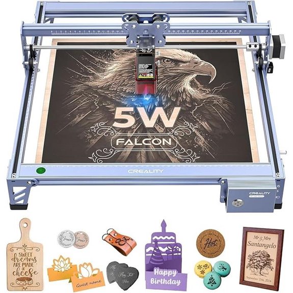 Creality Falcon 5W Laser Engraver and Cutter